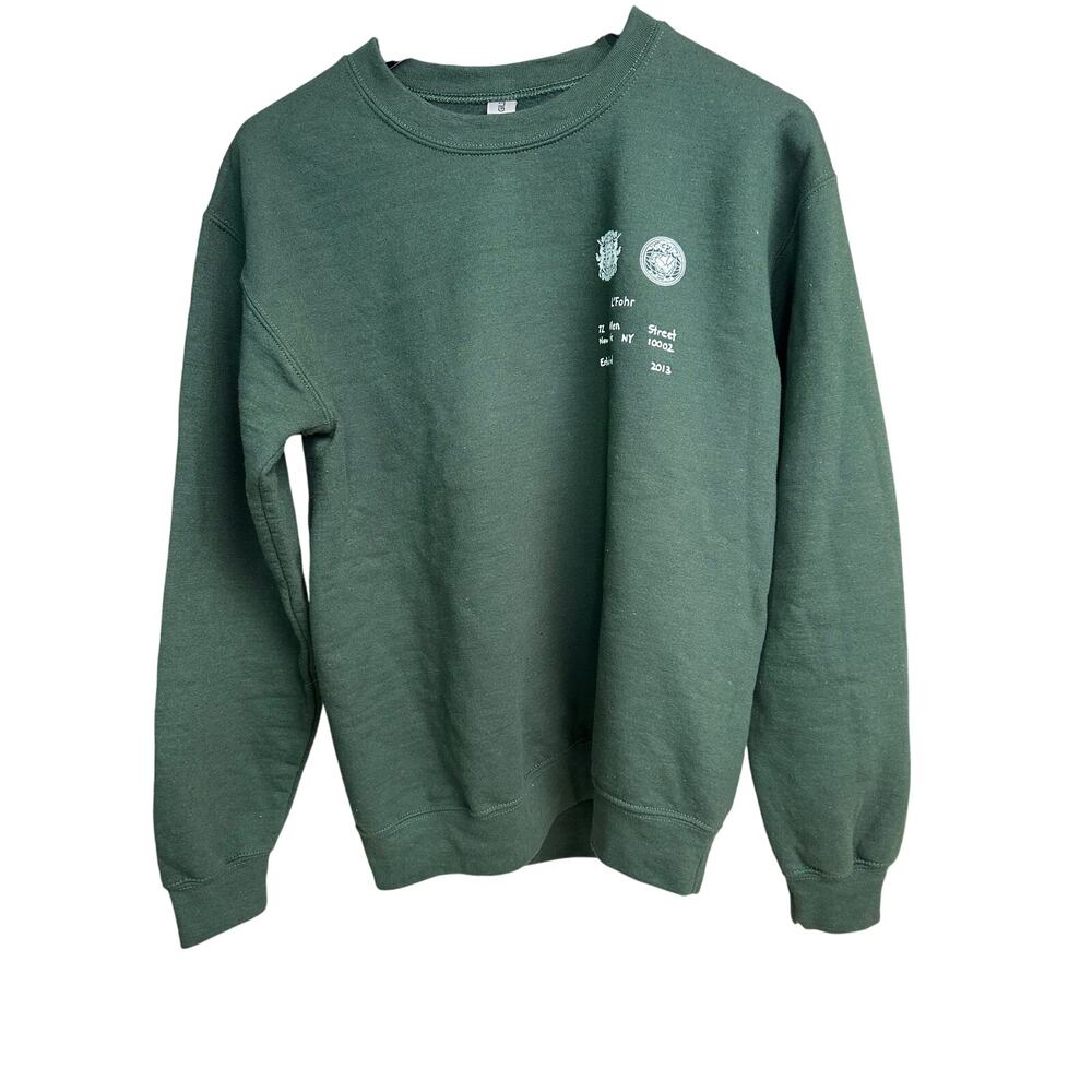Rare Fohr Influencer Green Crewneck - Size S - New